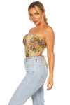 Austin Floral Tapestry Corset Top