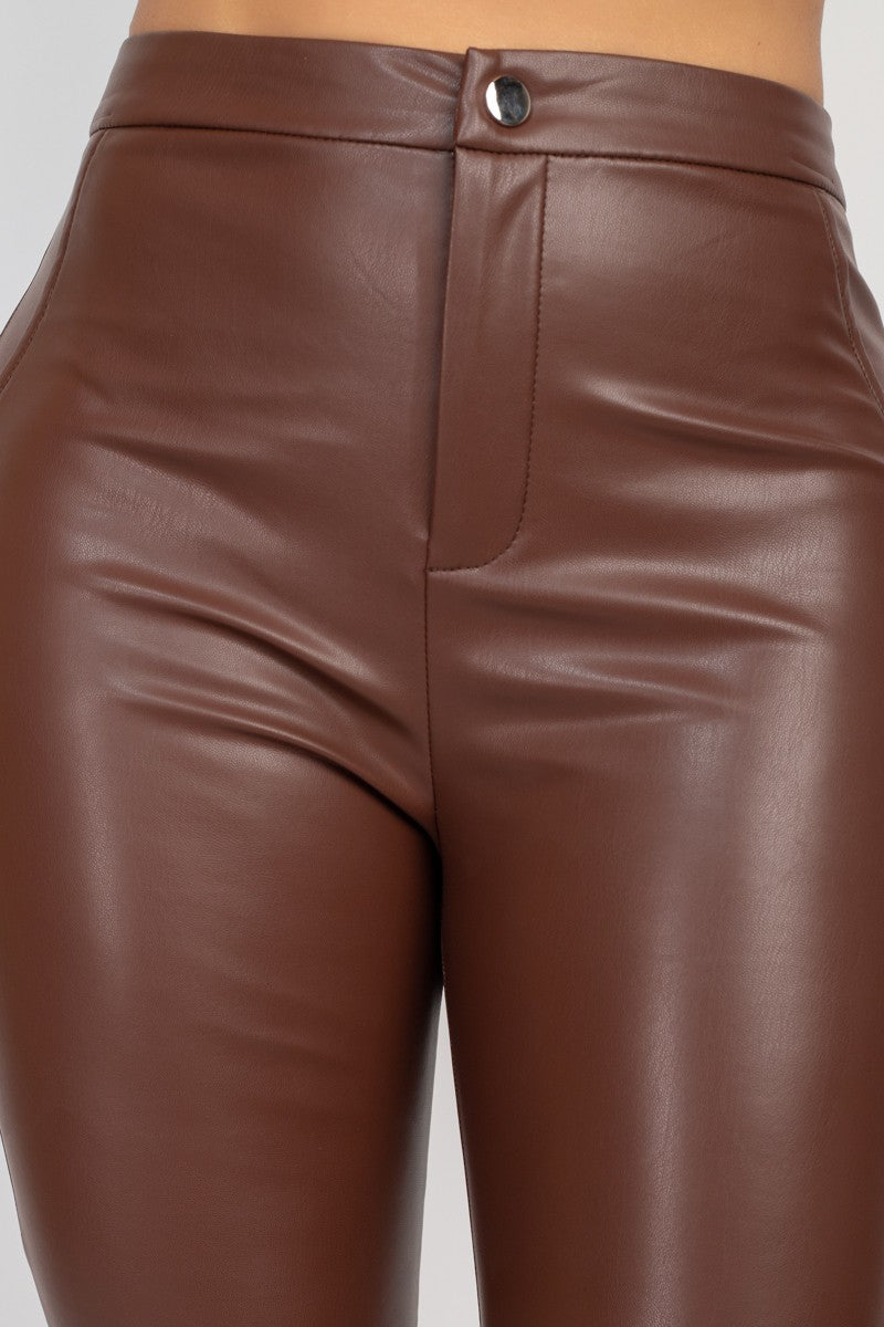 Rhodes Vegan Leather Pants