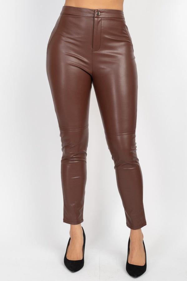 Rhodes Vegan Leather Pants