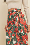 Kauai Floral Wrap Skirt