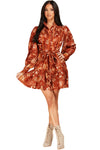 Boston Autumn Vintage Inspired Dress
