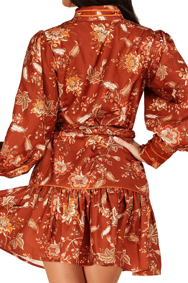Boston Autumn Vintage Inspired Dress