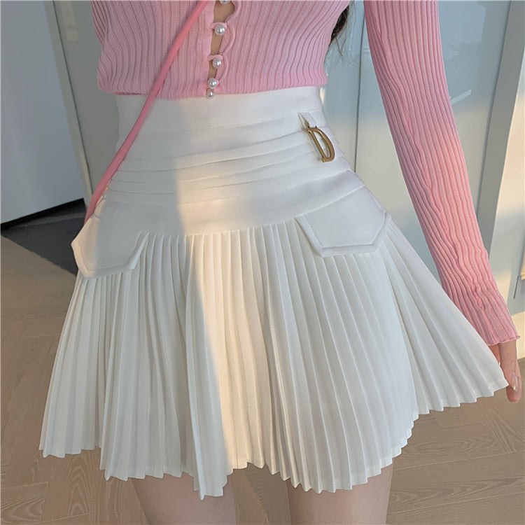 Manchester Pleated Skirt