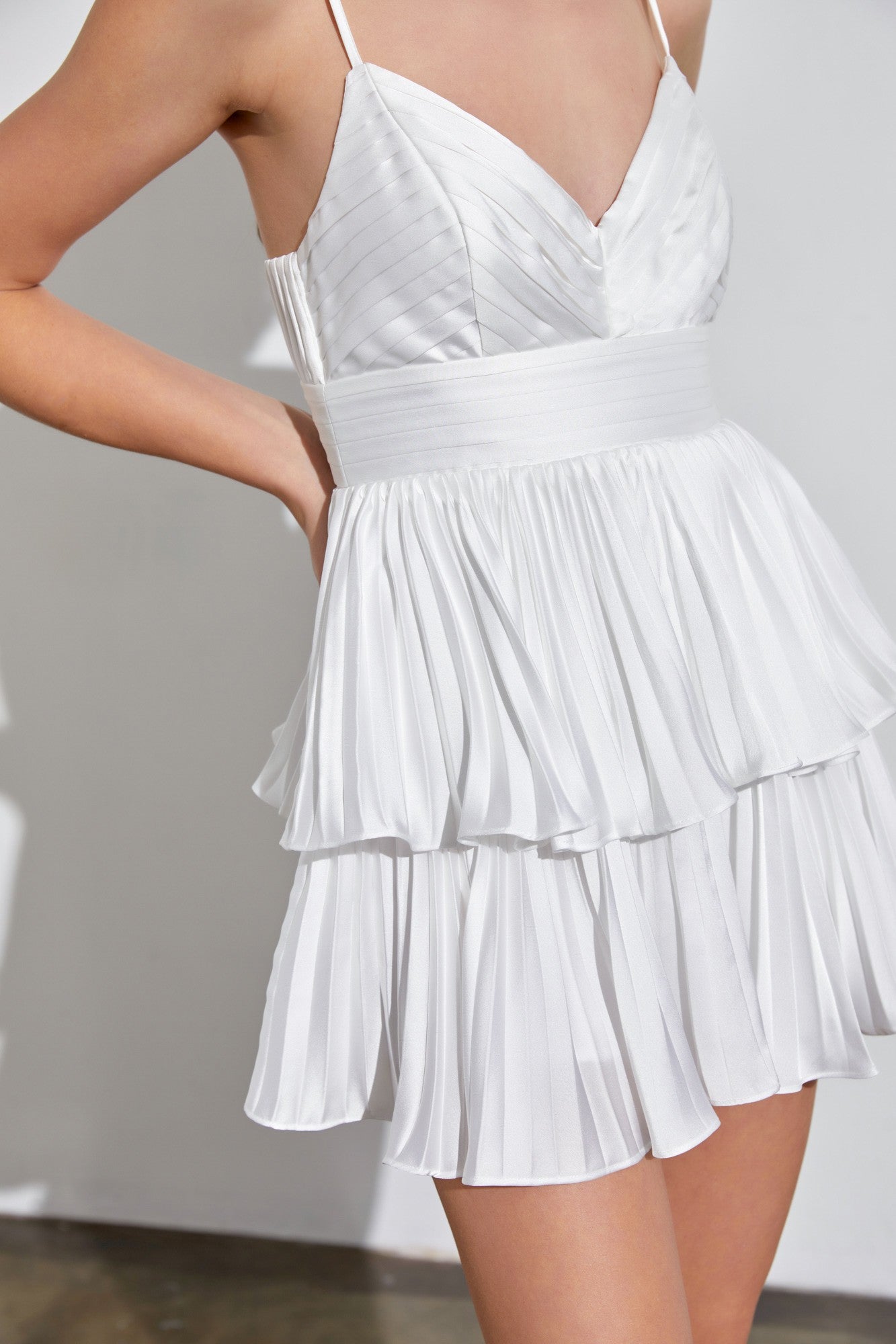 Stratford Ruffled Mini Dress