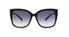 Cat Eye Strip Sunglasses