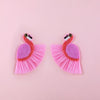 Flamingo Drop Earrings