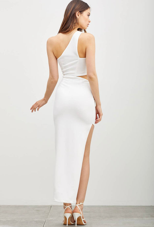 The heights white dress