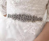 Crystal bridal belt appliqué