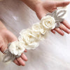 The chic flower bridal belt
